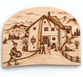 Holzbild „Schellen-Ursli“ | Marcel Bachmann