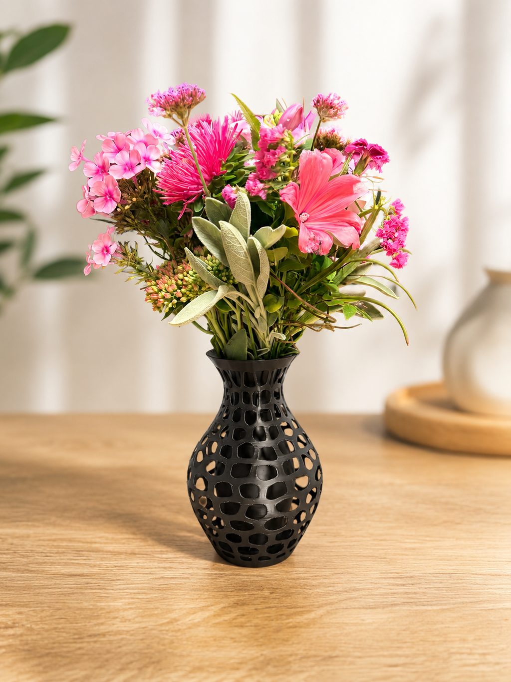 3D gedruckte Blumenvase