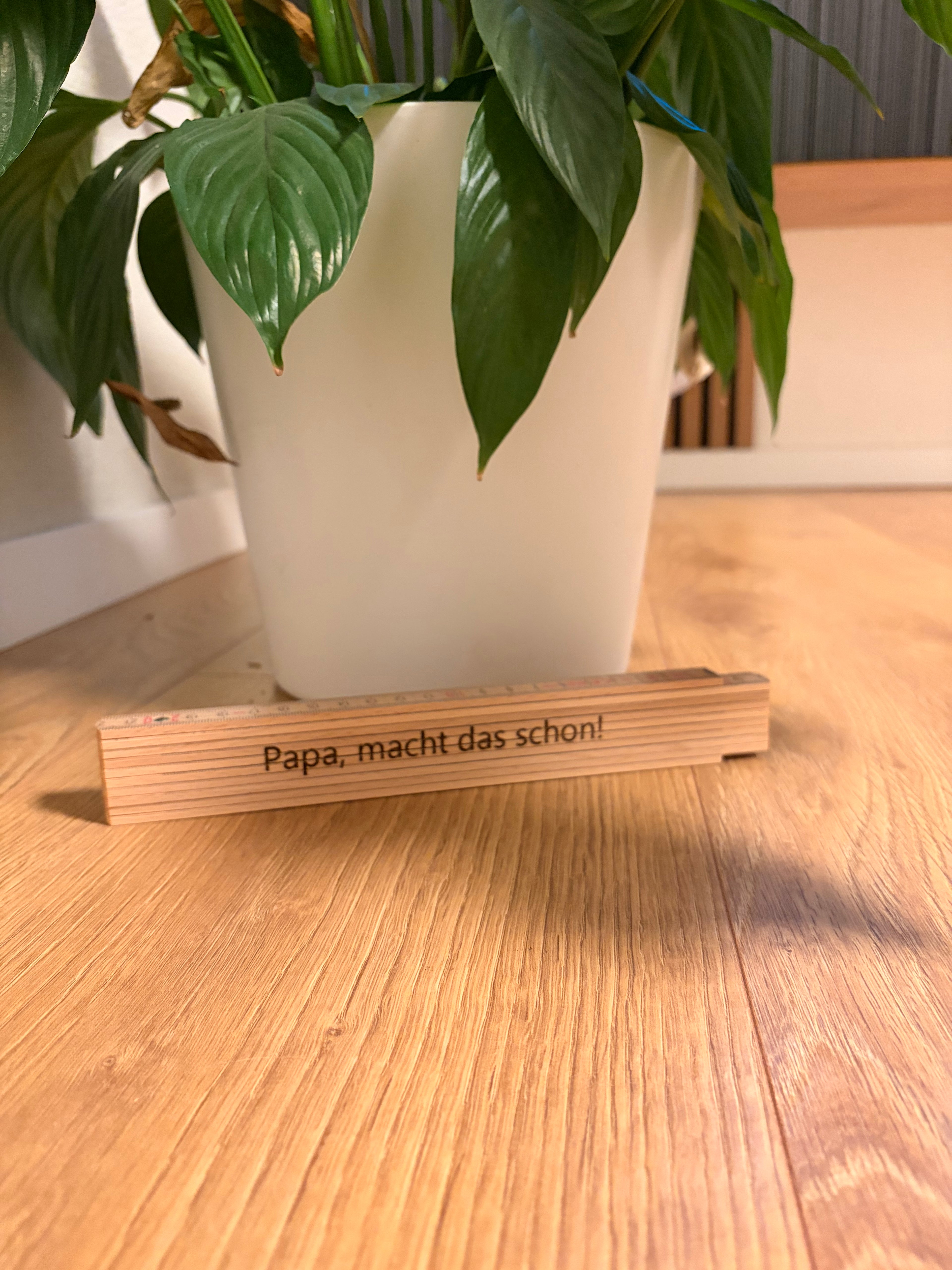 Holz Doppelmeter ( Zollstock )